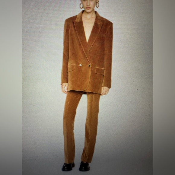 Frame Pintuck Cord Trouser - Picture 11 of 11